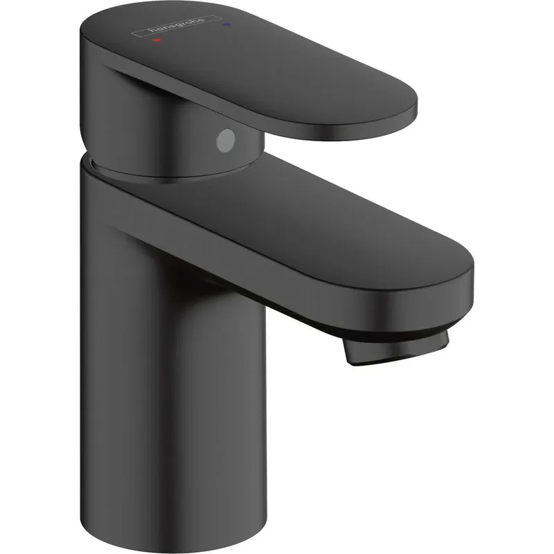 Outlet Hansgrohe Vernis Blend egykaros mosdócsaptelep 70, lefolyógarnitúra nélkül, matt fekete