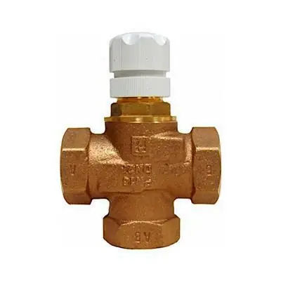 Honeywell 3 járatú keverő/osztószelep 3/4" bm PN16 2…120°C kvs=3,2 V135-3/4B Szezonális akció