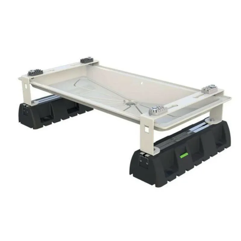 Bestseller Terralux hőszivattyú álló konzol, csepptálcával és tálcafűtéssel 1250x600 - MAX 190kg