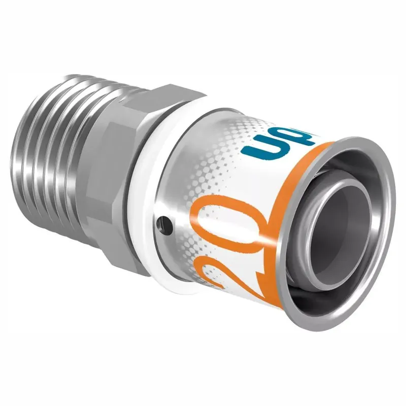Azonnali szállítás Uponor S-Press Plus réz csatlakozó 20x1/2" KM