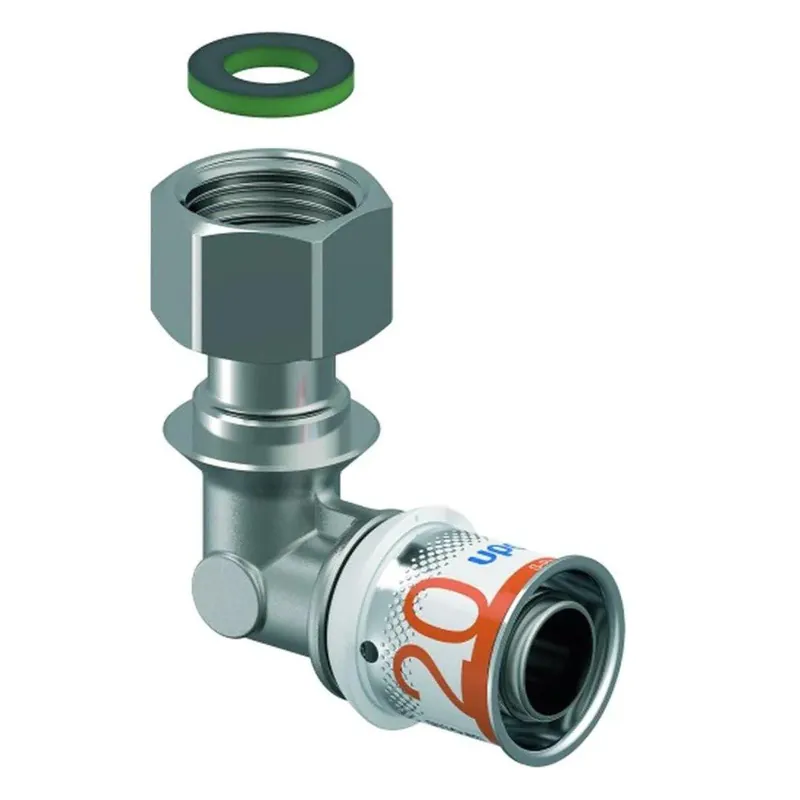 Újdonság Uponor S-Press Plus réz hollandis könyök 20-1/2" BM