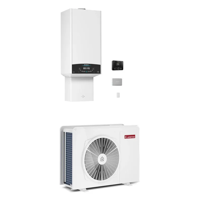 Ariston Genus One+ Hybrid 30/50 Net R32 kondenzációs kazán, kombi 30kW + 5kW hőszivattyú (3302590) Azonnali szállítás