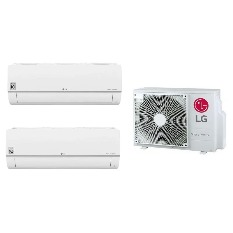 Rendeld meg most LG multi split klíma szett - kültéri: 7kW(MU4R25), beltéri: 2 x 3,5kW(PC12SK) (MU4R25-SZETT-1)