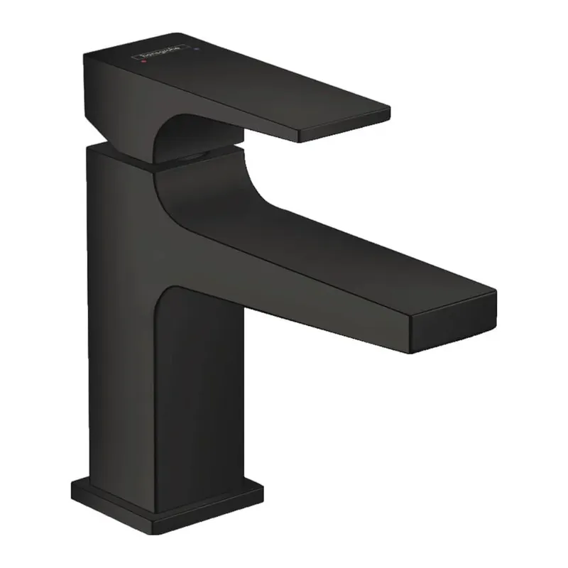 Exkluzív ajánlat Hansgrohe Metropol mosdócsaptelep 100, push-open lefolyó-garnitúrával Matt fekete (32500670)