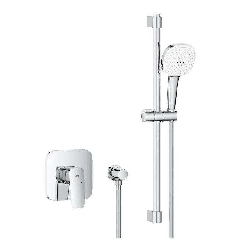 Árengedmény Grohe Cubeo zuhany csaptelep, színkészlet + Tempesta Cube 110 zuhanyszett (1053350000)
