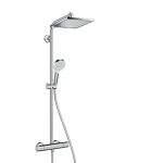 Árcsökkenés HANSGROHE Crometta E 240 1jet Showerpipe termosztátos csapteleppel