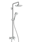 HANSGROHE Croma Select E 180 showerpipe egykaros csapteleppel, fehér/króm Vedd meg most