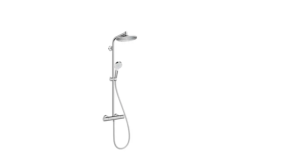 HANSGROHE Crometta S Showerpipe 240 1jet termosztáttal EcoSmart 9 l/perc Legjobb ár