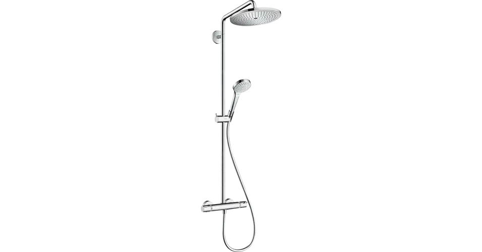 Azonnal elérhető HANSGROHE Croma Select S Showerpipe 280 1jet termosztáttal