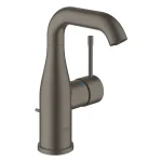 Azonnal elérhető GROHE Essence egykaros mosdócsaptelep 1/2" M-es méret, brushed hard graphite