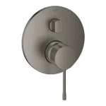 Biztonságos fizetés GROHE Essence egykaros keverő, 3-utas váltóval, brushed hard graphite