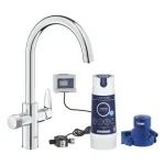 Expressz kézbesítés GROHE Blue Pure BauCurve kezdőszett S-es méretű filterrel