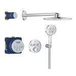GROHE Grohtherm SmartControl rejtett zuhanyrendszer Rainshower SmartActive 310 fejzuhannyal Kihagyhatatlan ajánlat