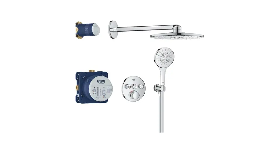 GROHE Grohtherm SmartControl rejtett zuhanyrendszer Rainshower SmartActive 310 fejzuhannyal Kihagyhatatlan ajánlat