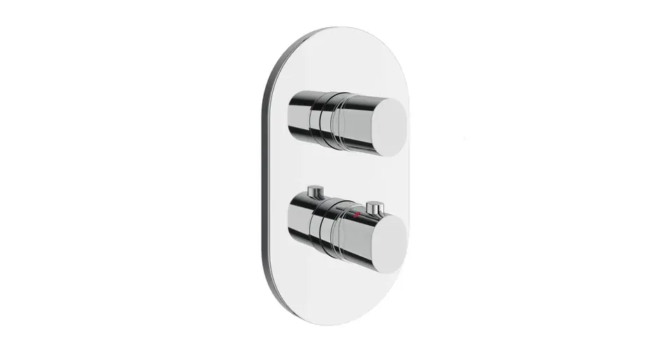 Szuper akció RAVAK Chrome II termosztátos 2-utas csaptelep, alaptest nélkül