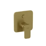 Expressz kézbesítés KLUDI Renon falsík alatti kád/zuhanycsap, szálcsiszolt arany