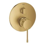 Árcsökkenés GROHE Essence egykaros keverő, 3-utas váltóval, brushed cool sunrise