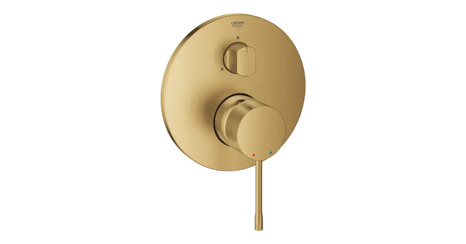 Árcsökkenés GROHE Essence egykaros keverő, 3-utas váltóval, brushed cool sunrise