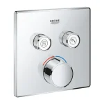 Gyors kiszállítás GROHE SmartControl falsík mögötti keverő 2 fogyasztóra
