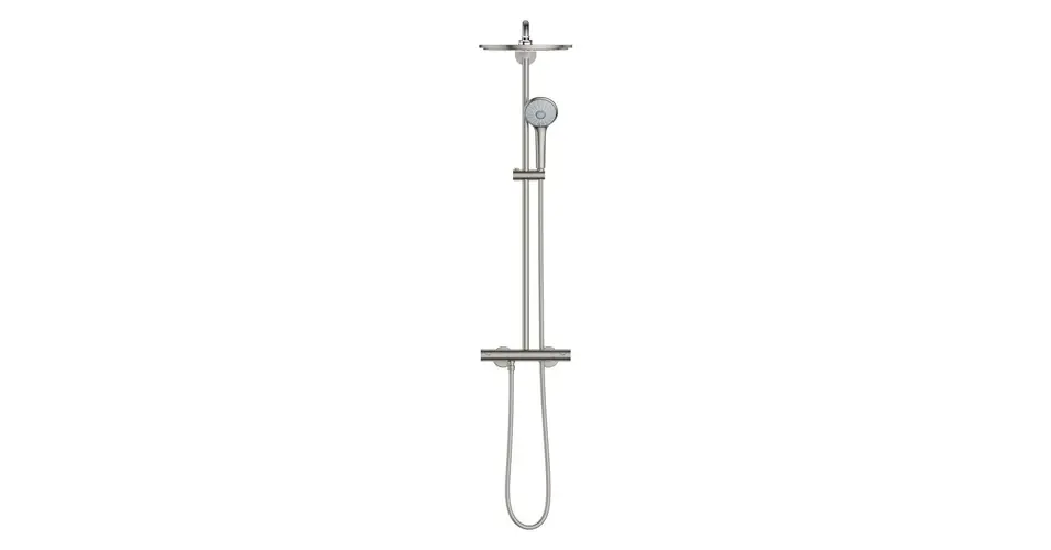 Kihagyhatatlan ajánlat GROHE Euphoria System 310 zuhanyrendszer termosztátos csapteleppel, falra szereléshez, SuperSteel