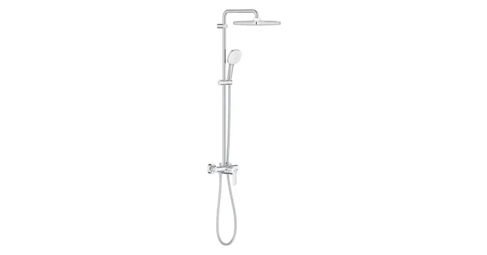 Utolsó esély GROHE Tempesta System 250 Cube zuhanyrendszer egykaros keverővel falra szereléshez