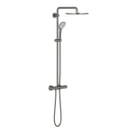 Akciós ár GROHE Euphoria System 310 zuhanyrendszer termosztátos csapteleppel, falra szereléshez, brushed hard graphite