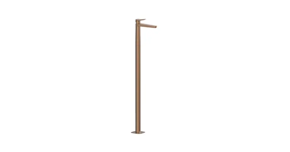 Csak ma KFA ARMATURA Malaga padlón álló mosdó csaptelep, szálcsiszolt rose gold