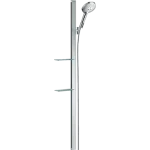 Akciós ár HANSGROHE Raindance Select S zuhanyszett 120 3jet 150 cm-es zuhanyrúddal és szappantartóval