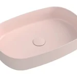 ISVEA Infinity Oval kerámia mosdó, 55×36 cm, lazac Szezonális akció
