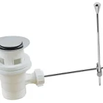 FERRO automata leeresztő szett kiemelőrúddal 5/4", műanyag Árengedmény