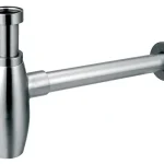 FERRO ovális búraszifon G5/4"×32 mm, króm Biztonságos fizetés