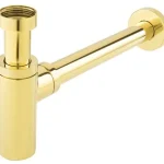 FERRO Rotondo hengeres búraszifon G5/4"×32 mm, arany Akciós ár