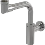 Legnépszerűbb ALCA mosdószifon DN32 DESIGN, fém, helytakarékos