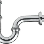 AQUALINE mosdó szifon szorító anyával, 5/4"-32 mm, réz/króm Azonnali szállítás