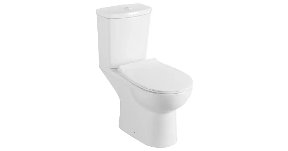 Ajánlat SAPHO Kairo álló kombi WC, hátsó kifolyású, tartállyal, 36×67 cm, króm duálgombos öblítőmechanikával