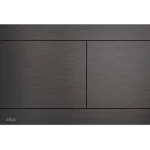 Vásárlói kedvenc ALCA Flat nyomólap a falsík alatti szerelési rendszerekhez, Gun metal-szálcsiszolt matt