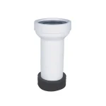 WC bekötő, egyenes, hosszú, 90 mm-es Újdonság