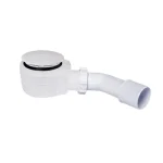 Zuhanytálca szifon Ø50 mm, fehér, 60 mm alacsony Alacsony ár