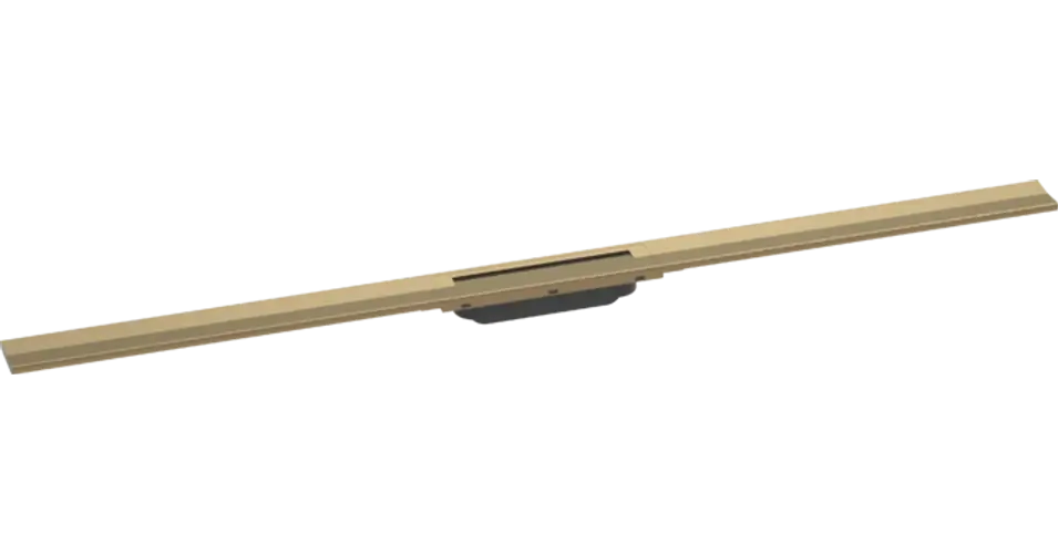HANSGROHE RainDrain Flex zuhanylefolyó színkészlet 1200, méretre vágható, szálcsiszolt bronz Ne maradj le