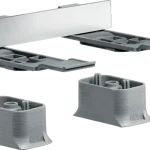 AXOR Universal adapter szett, szálcsiszolt fekete/króm Expressz kézbesítés