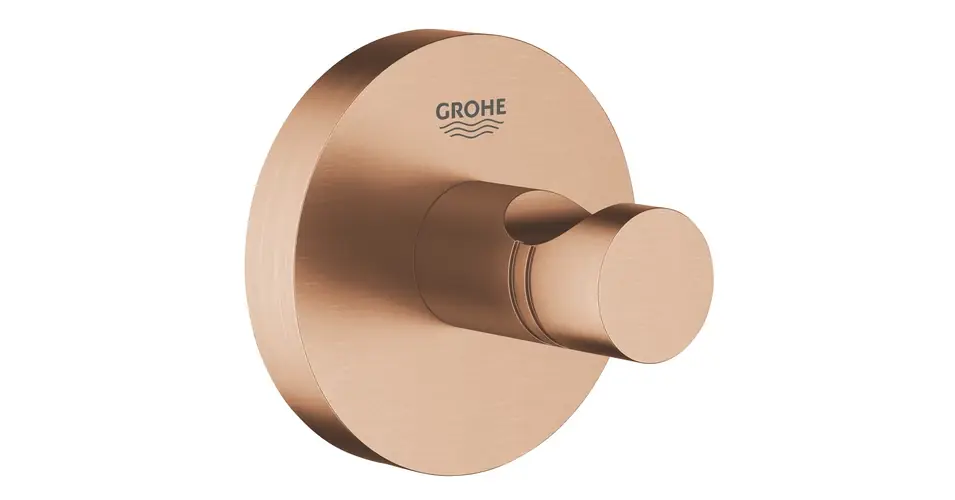 Árengedmény GROHE Essentials fürdőköntös akasztó, brushed warm sunset