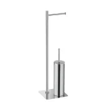 Vedd meg most GEDY Flori álló WC papír és kefe tartó, 670 mm, króm