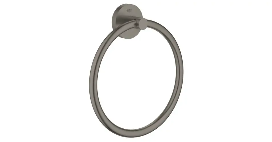 GROHE Essentials törölközőtartó gyűrű, brushed hard graphite Újdonság