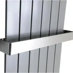 Szezonális akció SAPHO Colonna törölközőtartó radiátorra, 298×74 mm, polírozott inox