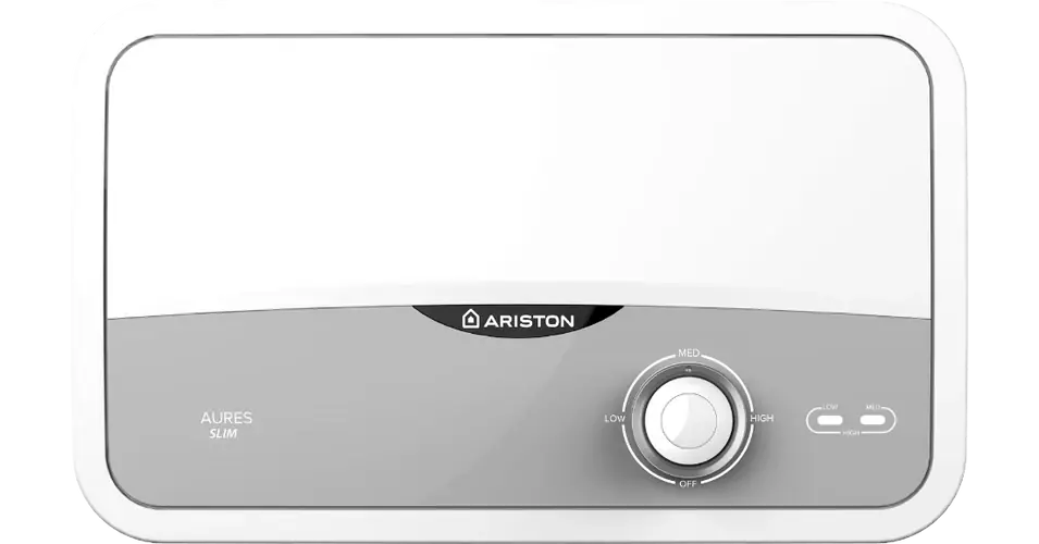 Rendeld meg most ARISTON Aures Slim S 4 SH EU 4 kW elektromos átfolyós vízmelegítő