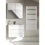Újdonság TECHNIK THERM Angora egyenes törölközőszárító radiátor, fehér, 600×1400