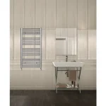 Árengedmény TECHNIK THERM Angora egyenes törölközőszárító radiátor, króm, 600×1700