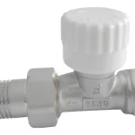 FERRO egyenes előremenő termofejezhető radiátorszelep 3/4"×3/4" Különleges ajánlat