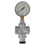 Outlet FERRO nyomáscsökkentő szelep - standard 1/2", manométerrel