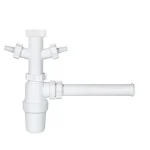 STYRON kondenzvíz szifon kettős csatlakozóval, Ø32 mm, kettős bűzzárral Kiárusítás
